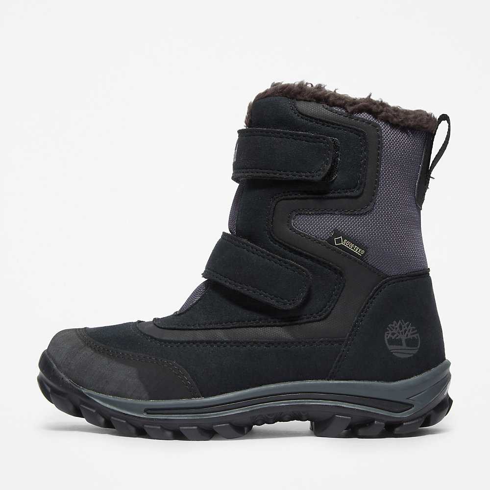 Kids' Timberland Chillberg Winter Boots Black | UAE-4219499