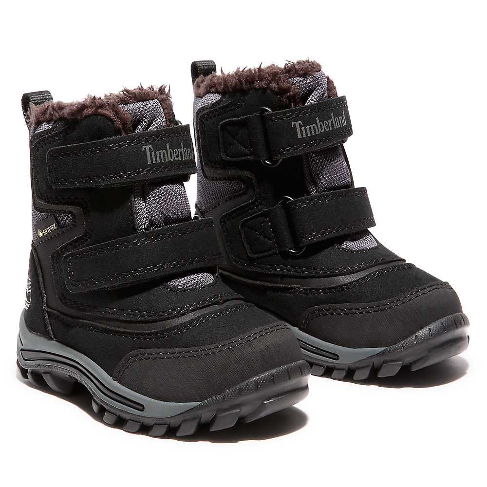 Kids' Timberland Chillberg Winter Boots Black | UAE-4219502