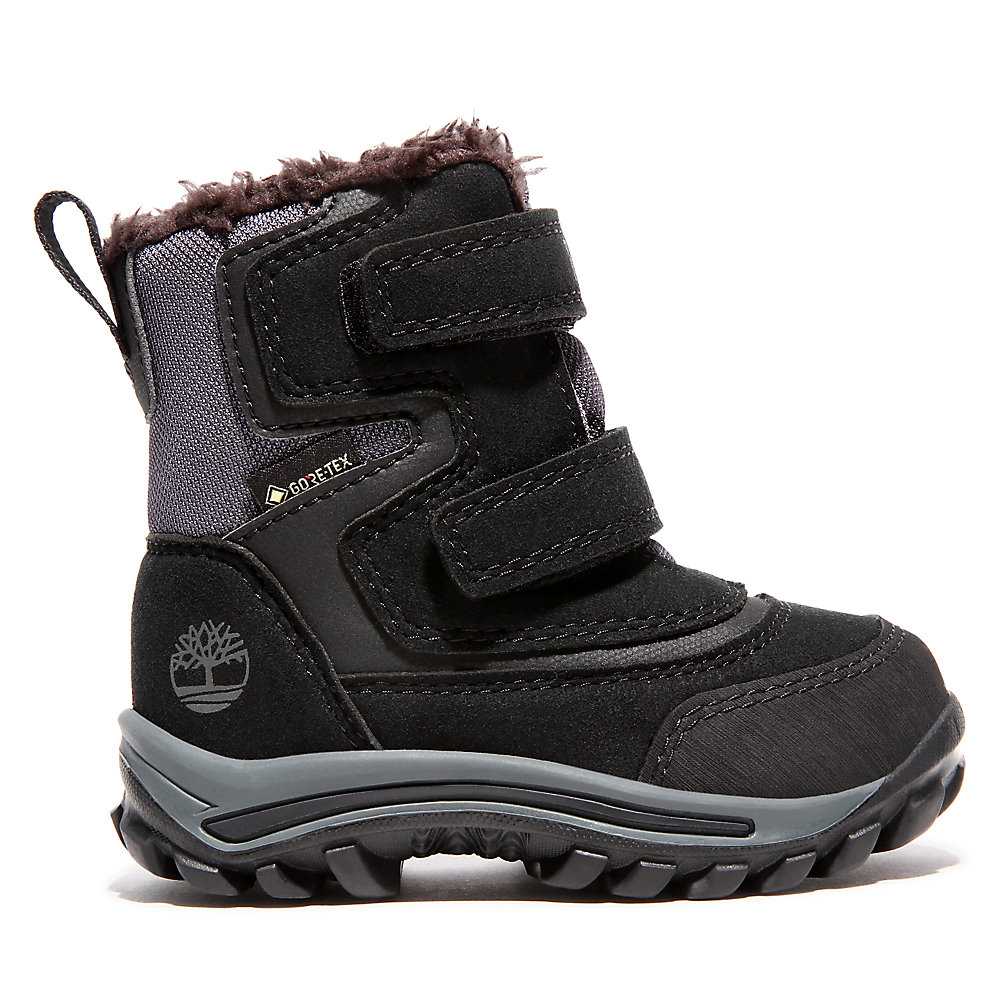 Kids\' Timberland Chillberg Winter Boots Black | UAE-4219502