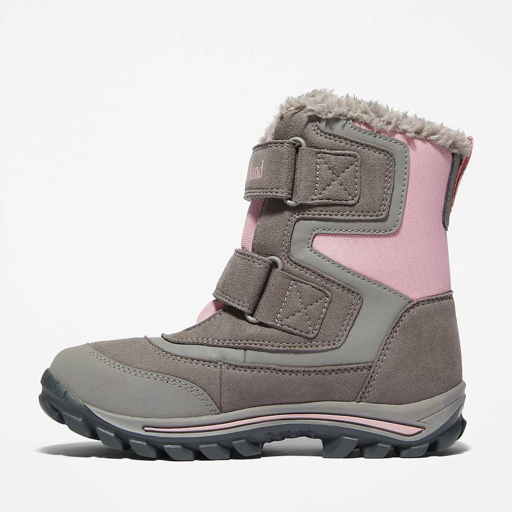 Kids' Timberland Chillberg Winter Boots Grey | UAE-4219504