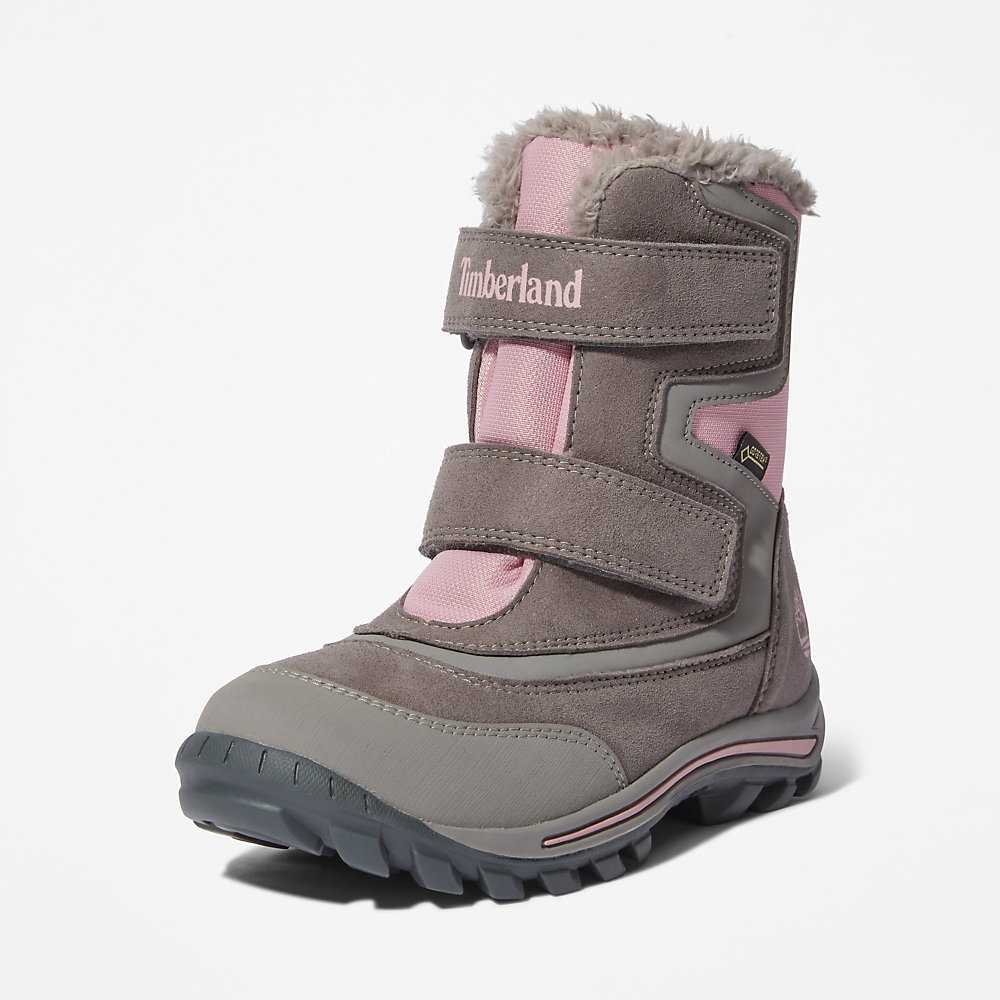 Kids' Timberland Chillberg Winter Boots Grey | UAE-4219504