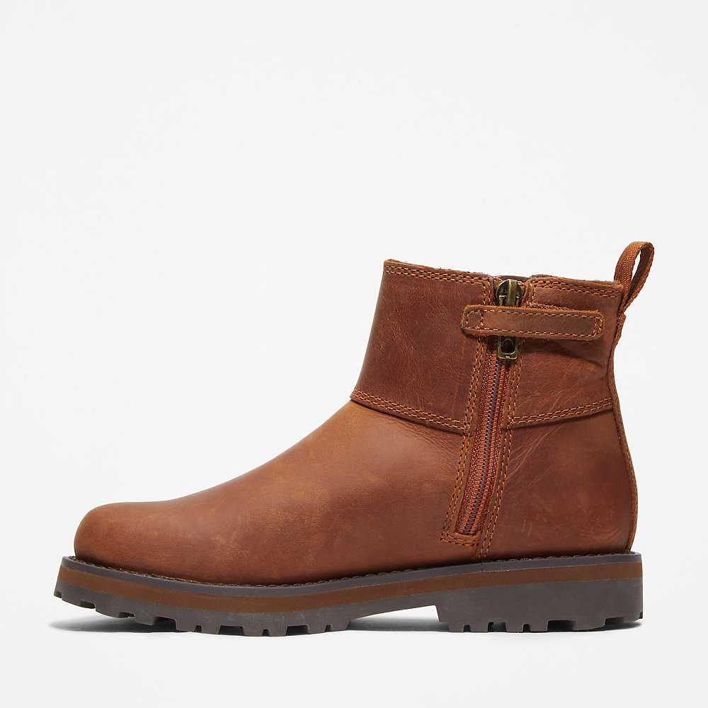 Kids' Timberland Courma Chelsea Boots Brown | UAE-4219539