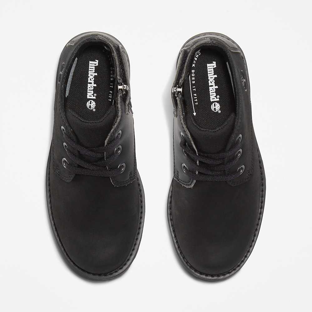 Kids' Timberland Courma Chukka Boots Black | UAE-4219553