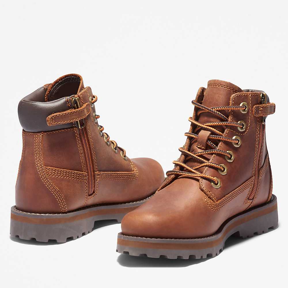 Kids' Timberland Courma Waterproof Boots Brown | UAE-4219522