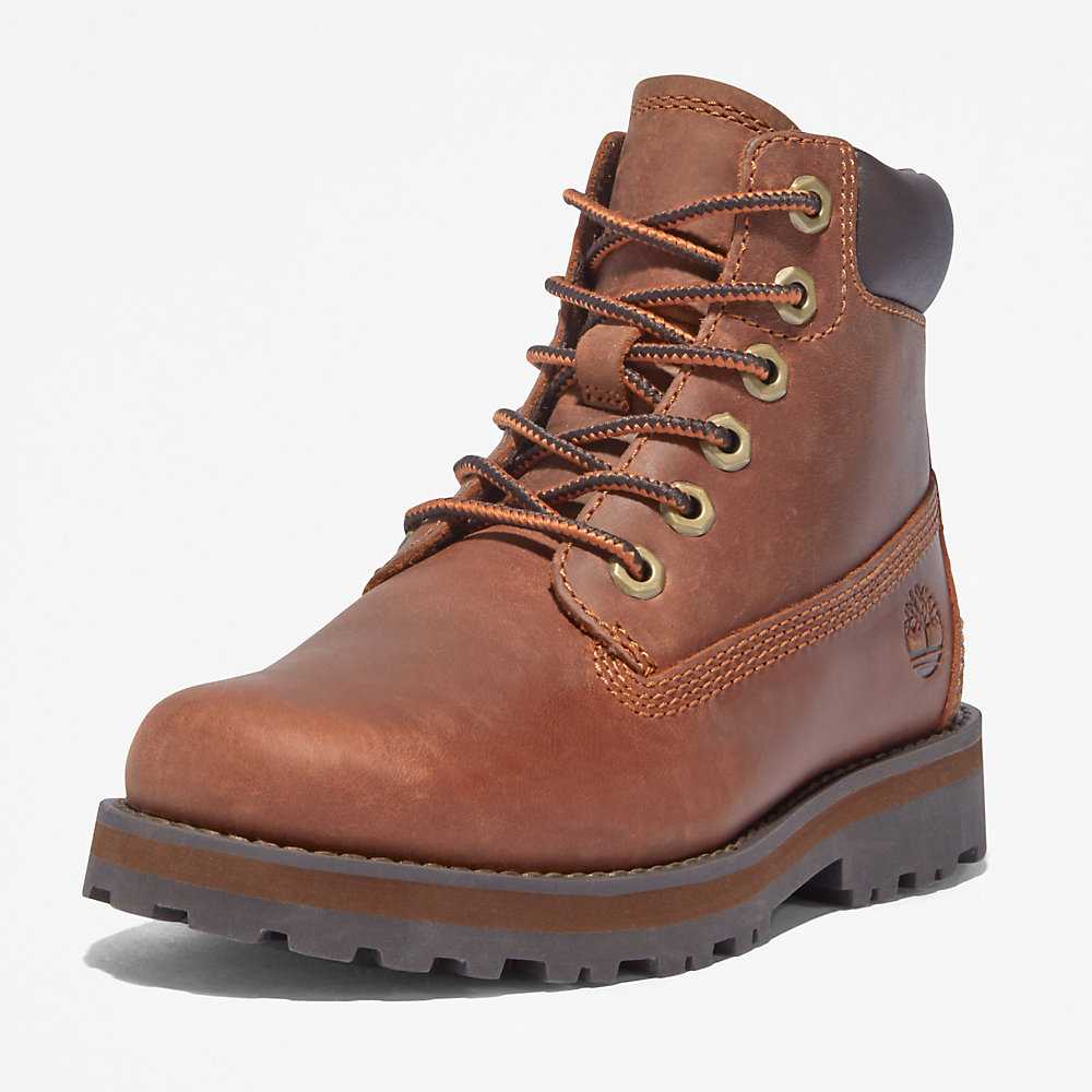 Kids' Timberland Courma Waterproof Boots Brown | UAE-4219522