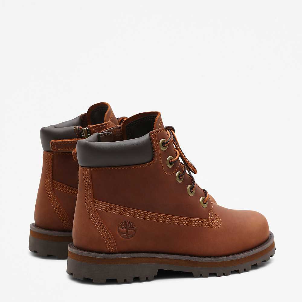 Kids' Timberland Courma Waterproof Boots Brown | UAE-4219530