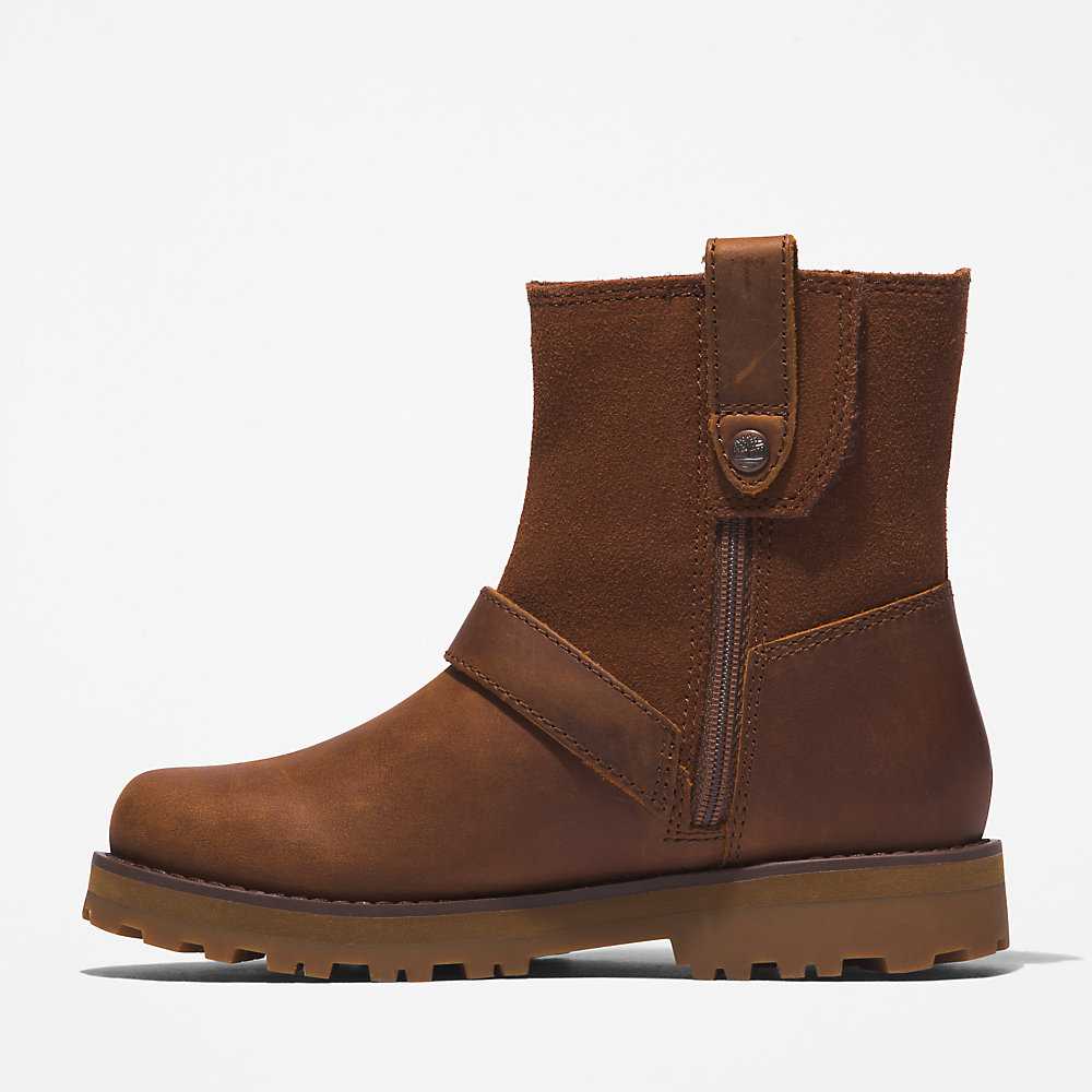 Kids' Timberland Courma Waterproof Boots Brown | UAE-4219578