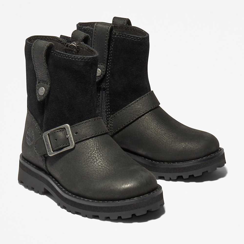 Kids' Timberland Courma Winter Boots Black | UAE-4219577