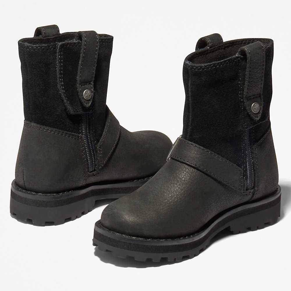 Kids' Timberland Courma Winter Boots Black | UAE-4219577