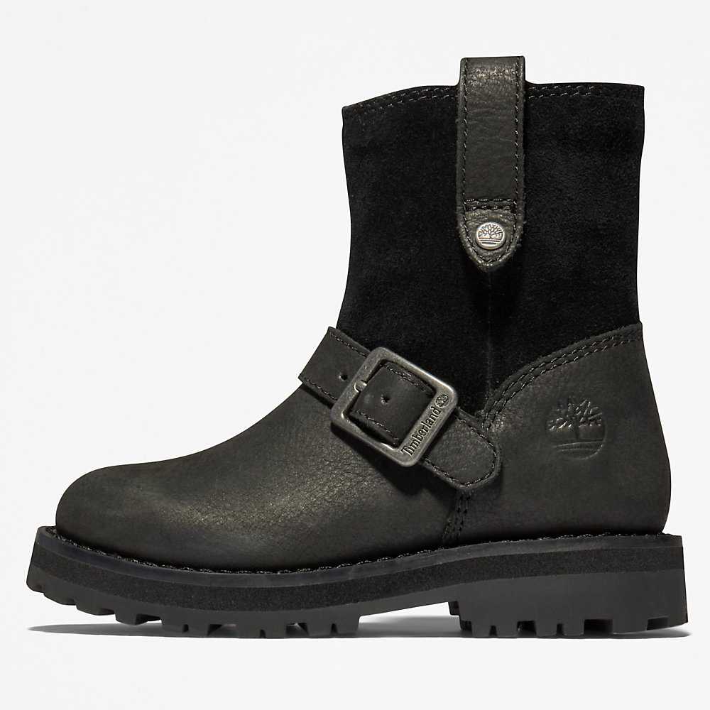 Kids' Timberland Courma Winter Boots Black | UAE-4219577