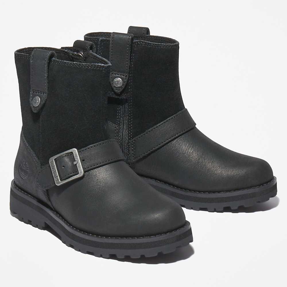 Kids' Timberland Courma Winter Boots Black | UAE-4219579