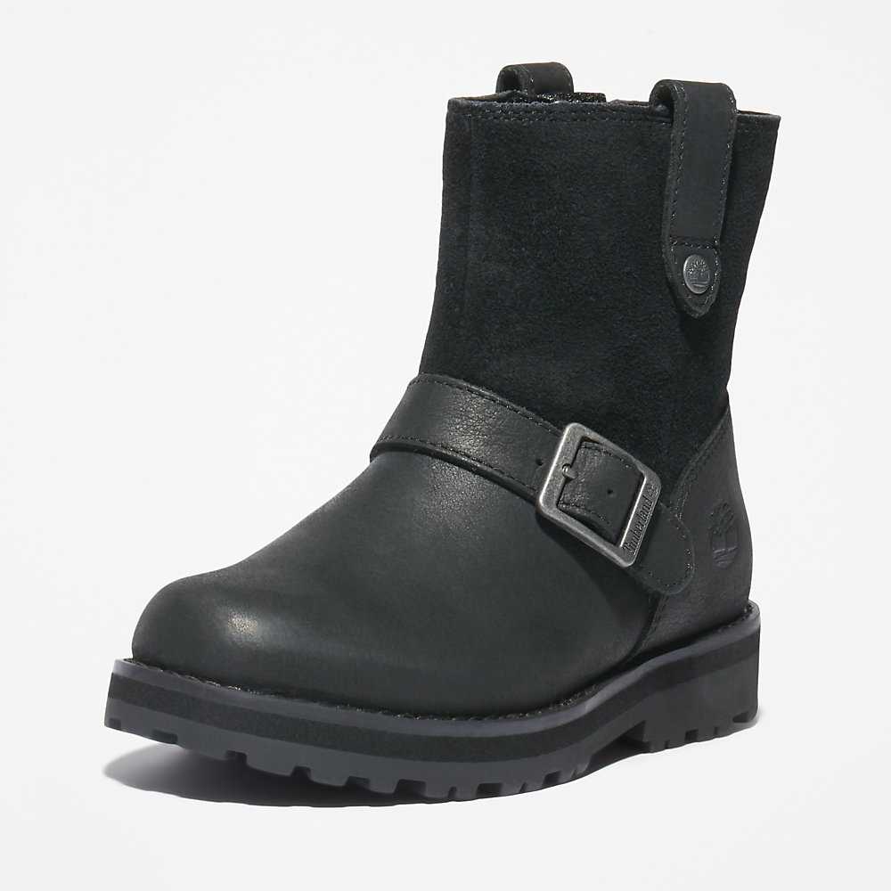 Kids' Timberland Courma Winter Boots Black | UAE-4219579