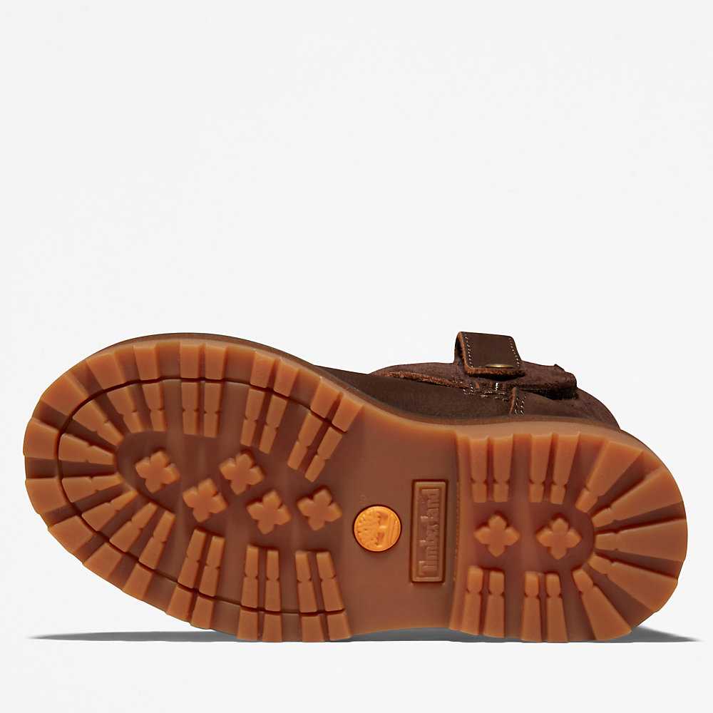 Kids' Timberland Courma Winter Boots Dark Brown | UAE-4219576