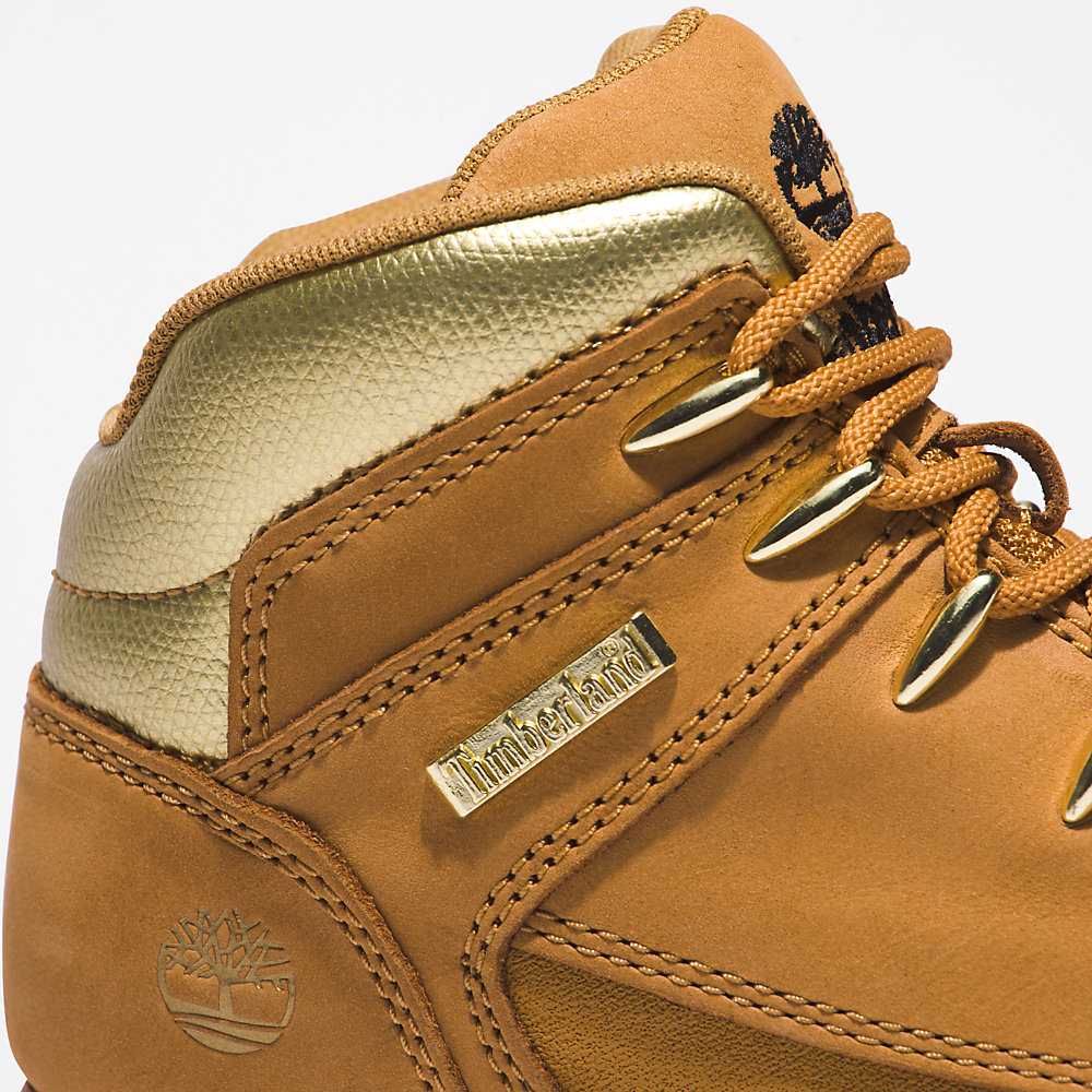 Kids' Timberland Euro Sprint Hiking Boots Light Brown | UAE-4219542