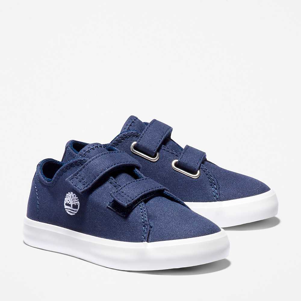 Kids' Timberland Newport Bay Sneakers Navy | UAE-4219661