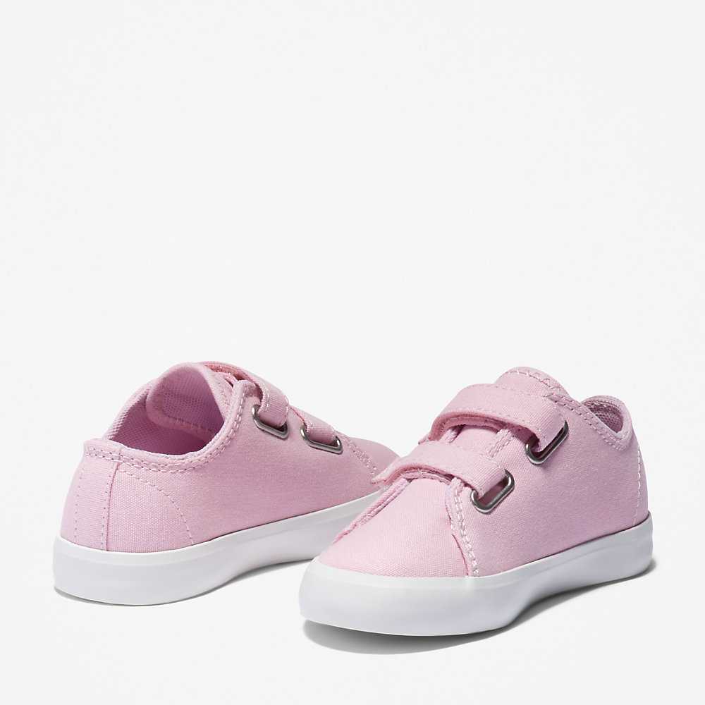 Kids' Timberland Newport Bay Sneakers Pink | UAE-4219660