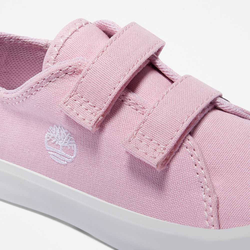 Kids' Timberland Newport Bay Sneakers Pink | UAE-4219660