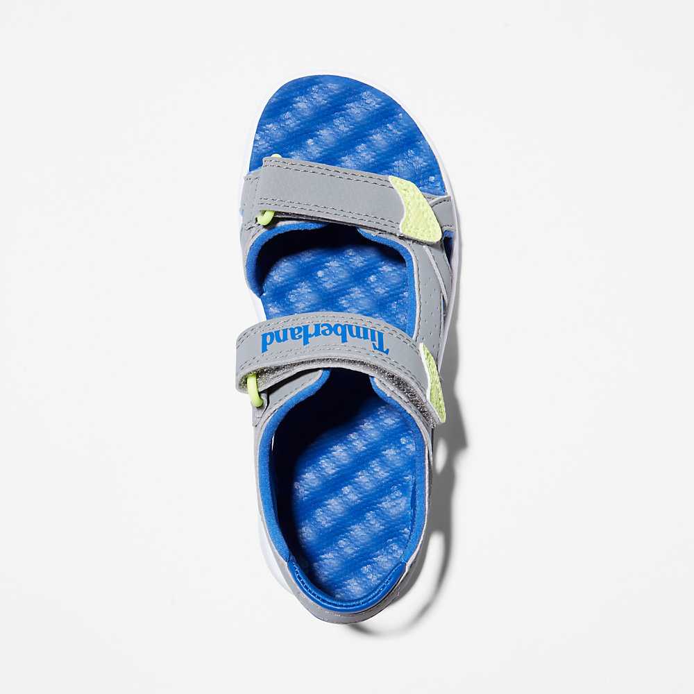 Kids' Timberland Perkins Row Sandals Grey | UAE-4219624