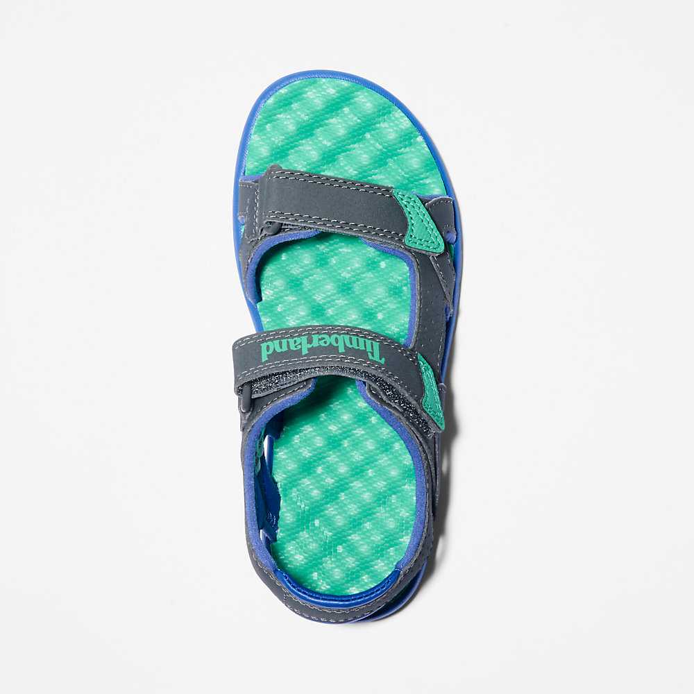 Kids' Timberland Perkins Row Sandals Grey | UAE-4219625