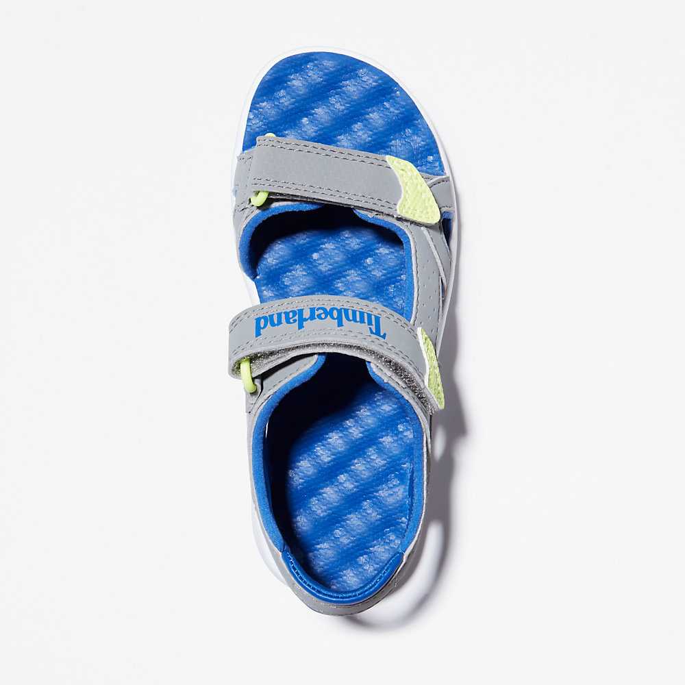 Kids' Timberland Perkins Row Sandals Grey | UAE-4219639