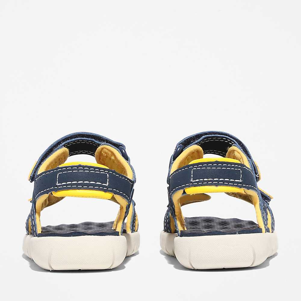 Kids' Timberland Perkins Row Sandals Navy | UAE-4219638