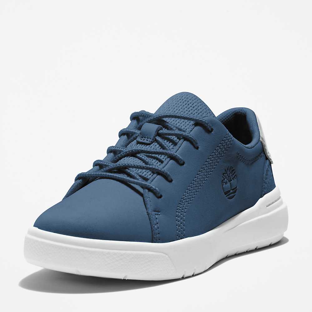 Kids' Timberland Seneca Bay Sneakers Dark Blue | UAE-2856704