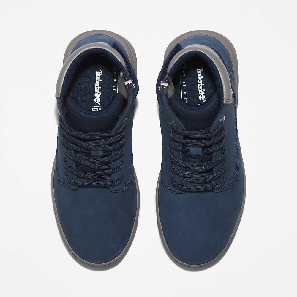 Kids' Timberland Seneca Bay Sneakers Dark Blue | UAE-4219592