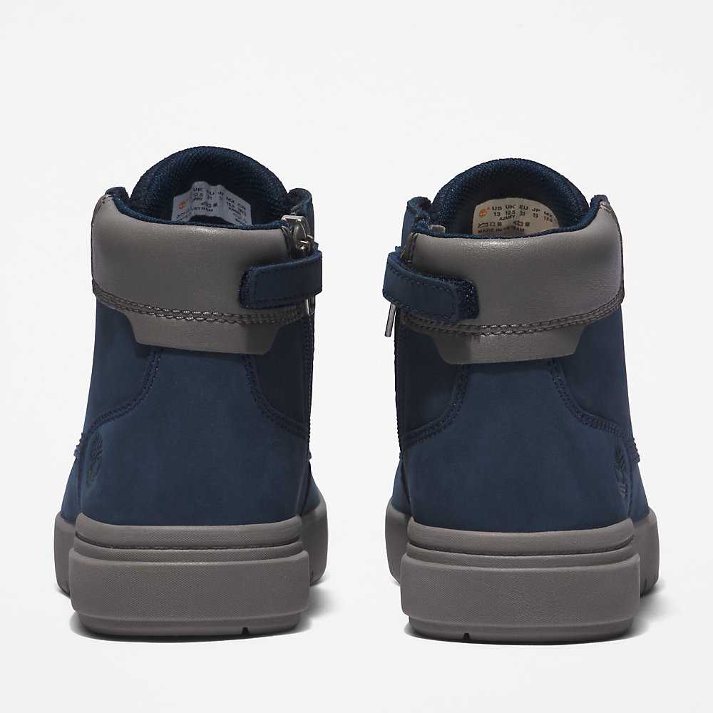 Kids' Timberland Seneca Bay Sneakers Dark Blue | UAE-4219592