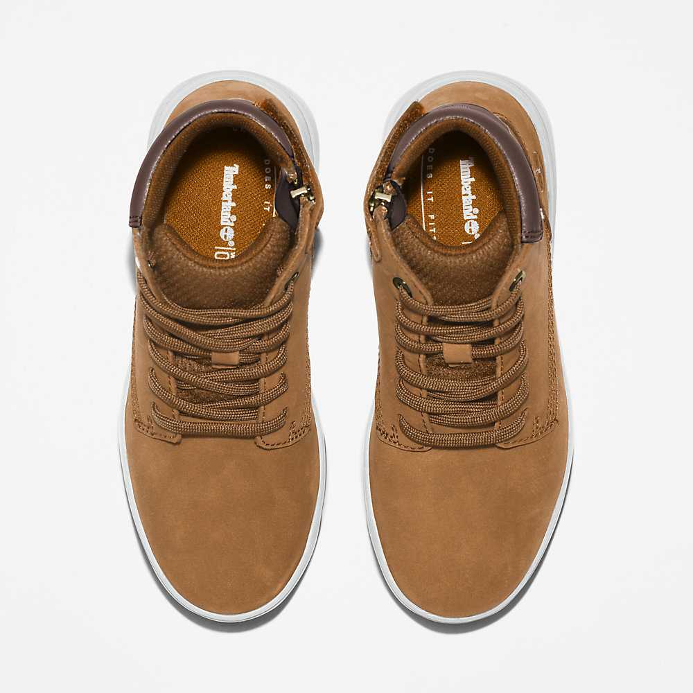 Kids' Timberland Seneca Bay Sneakers Light Brown | UAE-4219593