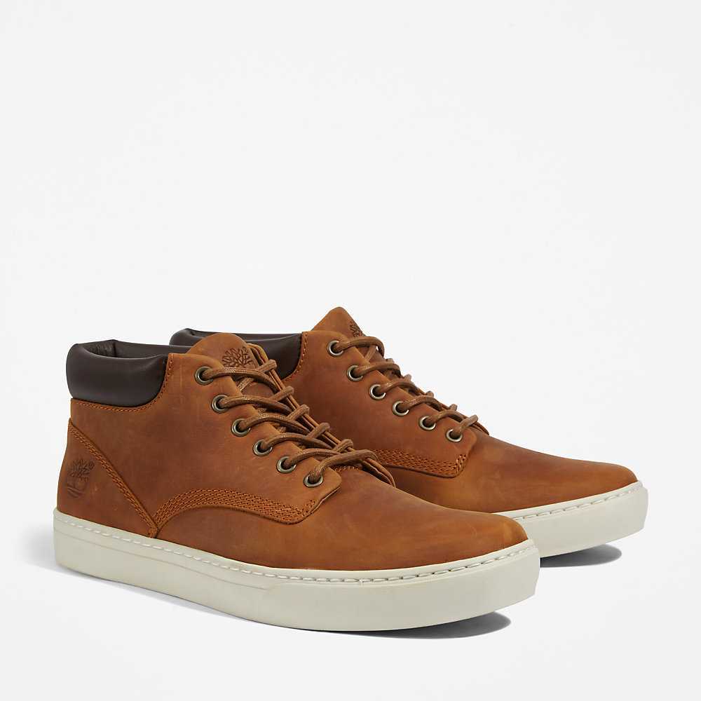 Men's Timberland Adventure 2.0 Chukka Boots Brown | UAE-5721863