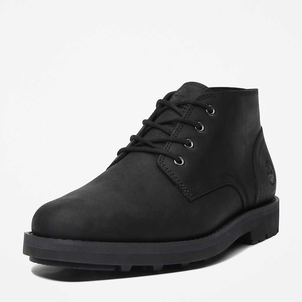 Men's Timberland Alden Brook Chukka Boots Black | UAE-6382475