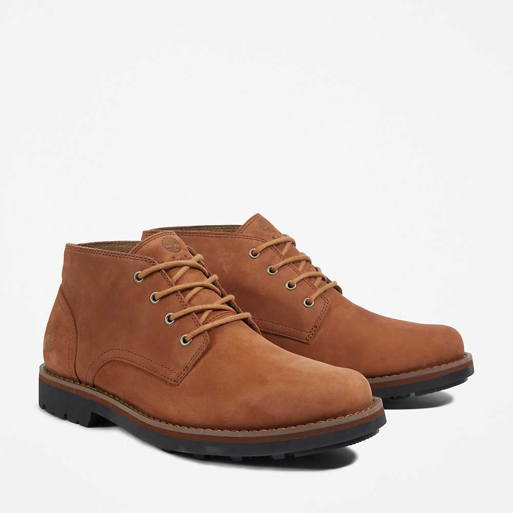 Men's Timberland Alden Brook Chukka Boots Brown | UAE-9804723