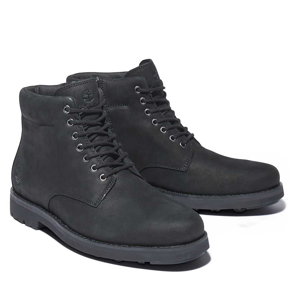 Men's Timberland Alden Brook Waterproof Boots Black | UAE-2084613