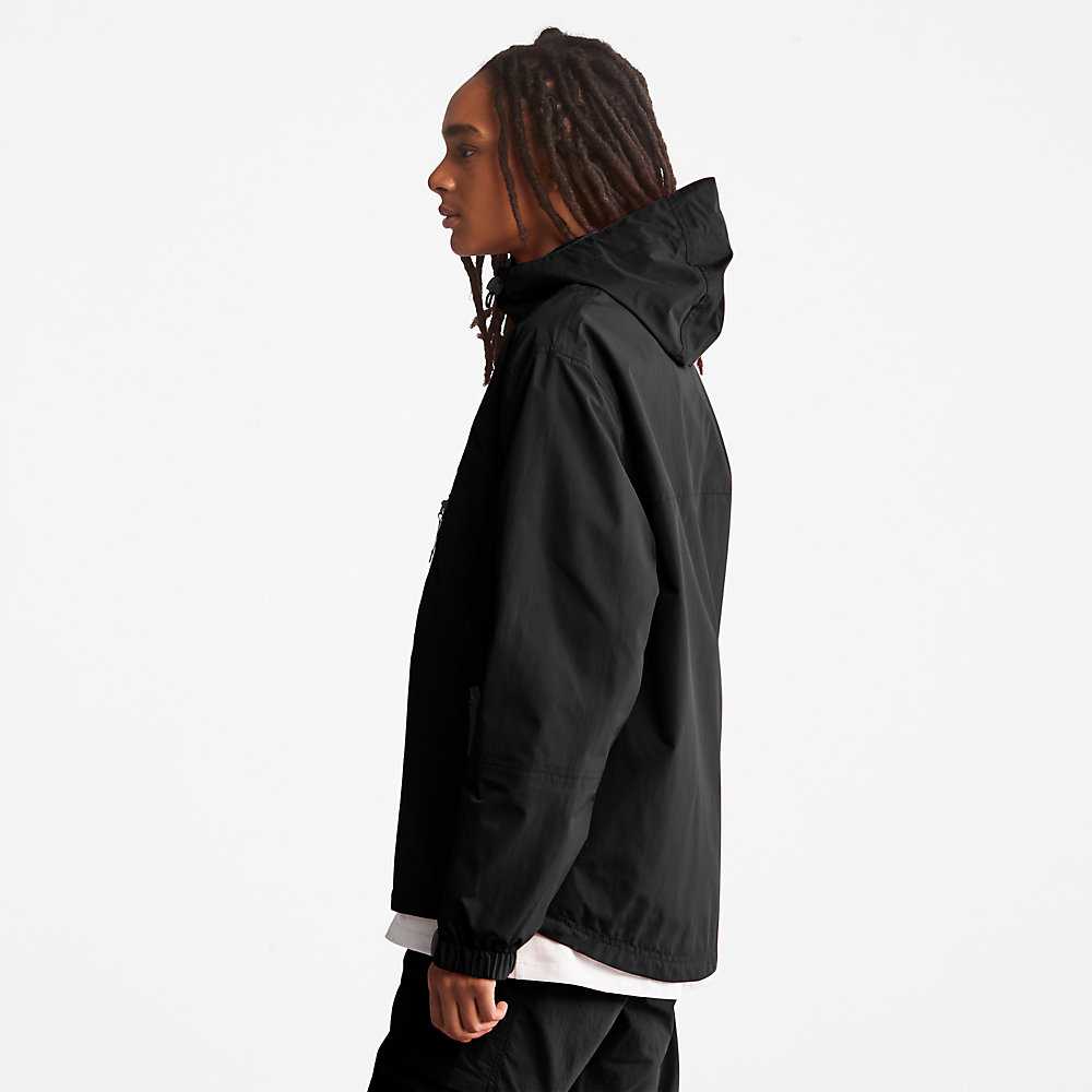 Men's Timberland All Gender Outdoor Archive Windbreaker Black | UAE-1856940