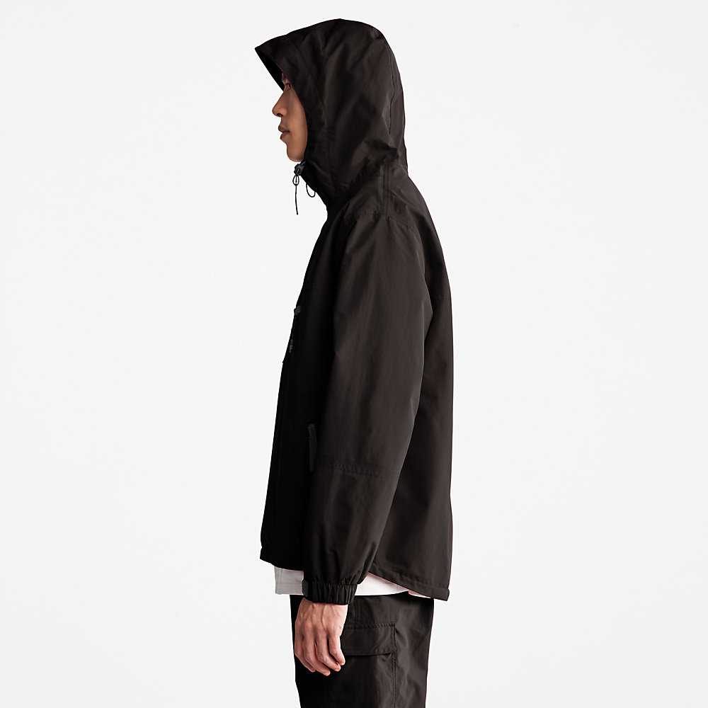 Men's Timberland All Gender Outdoor Archive Windbreaker Black | UAE-1856940