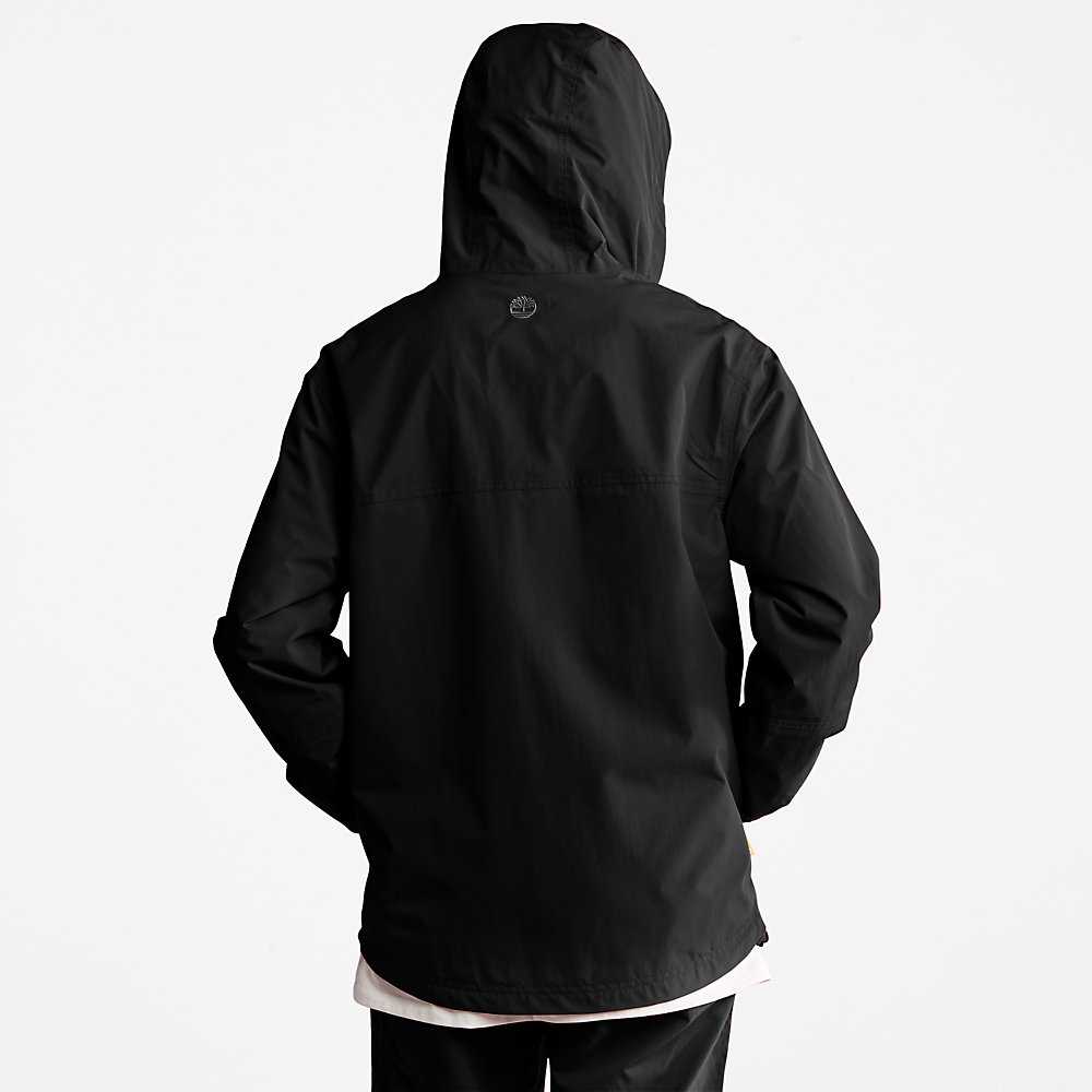 Men's Timberland All Gender Outdoor Archive Windbreaker Black | UAE-1856940