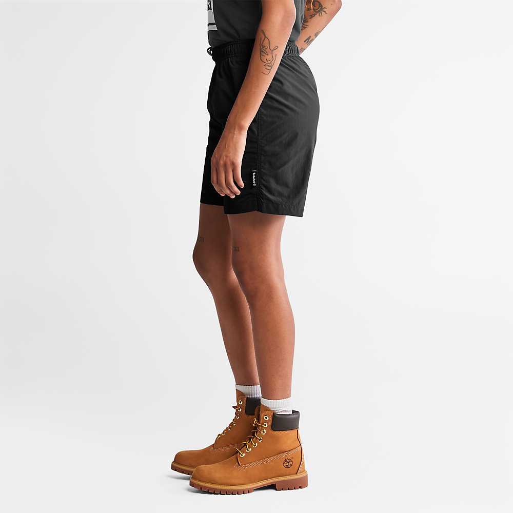 Men's Timberland All Gender Shorts Black | UAE-0439178