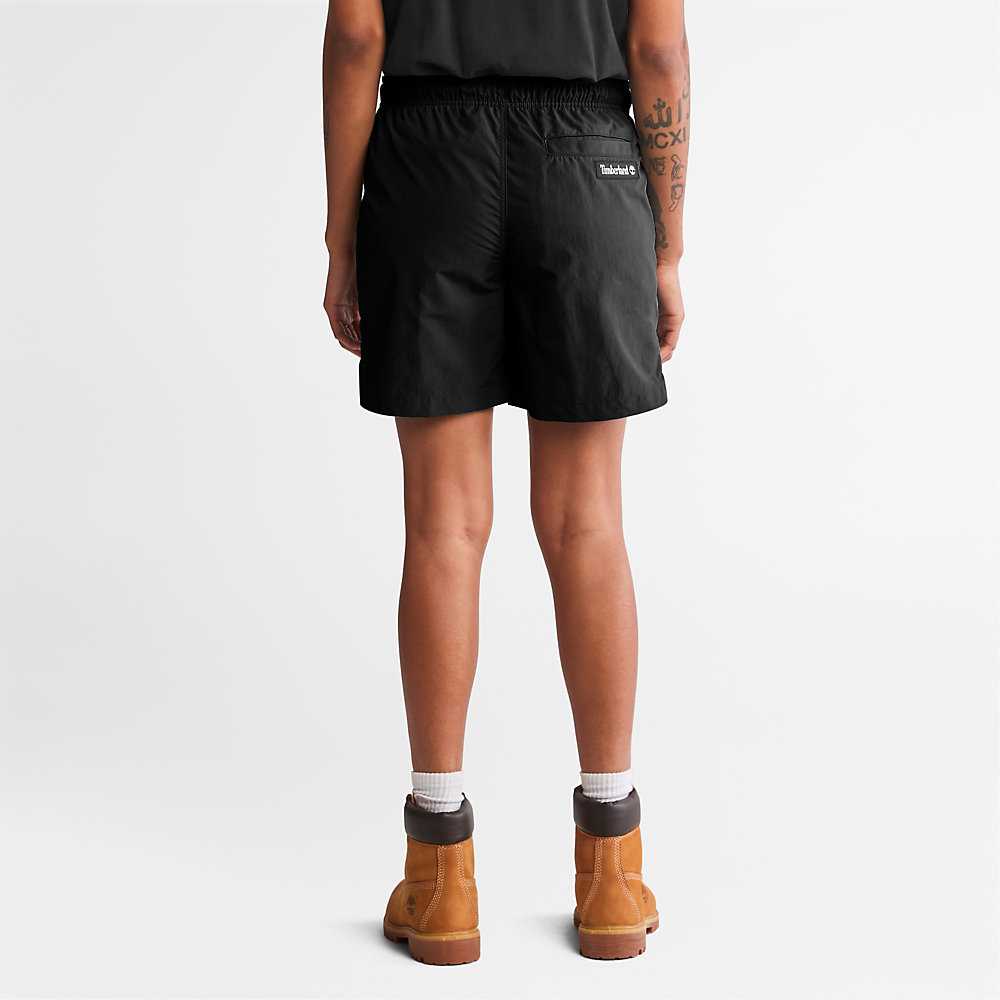 Men's Timberland All Gender Shorts Black | UAE-0439178