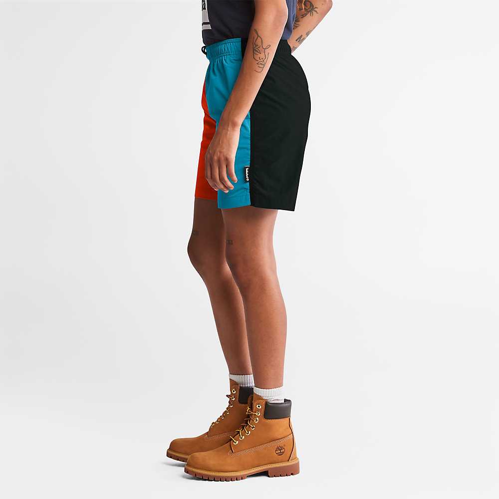 Men's Timberland All Gender Shorts Orange | UAE-8654217