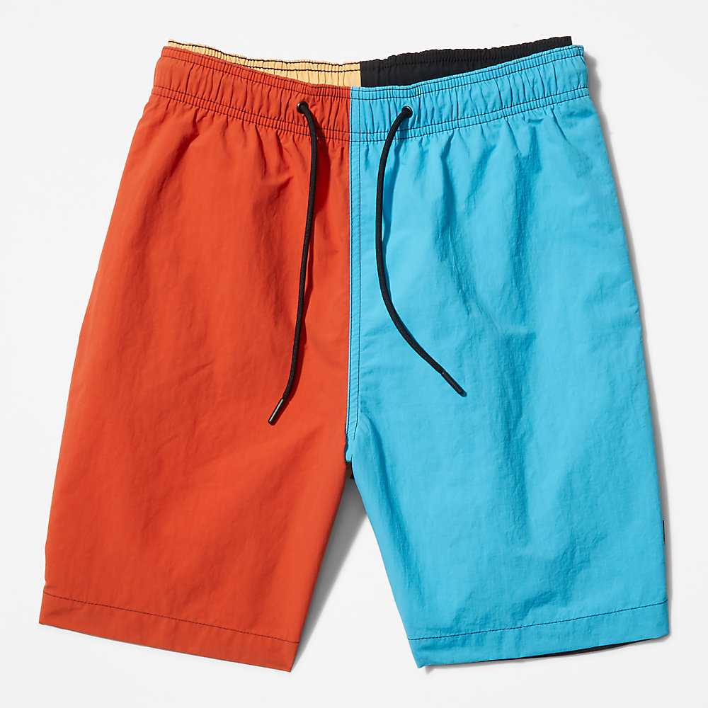 Men's Timberland All Gender Shorts Orange | UAE-8654217