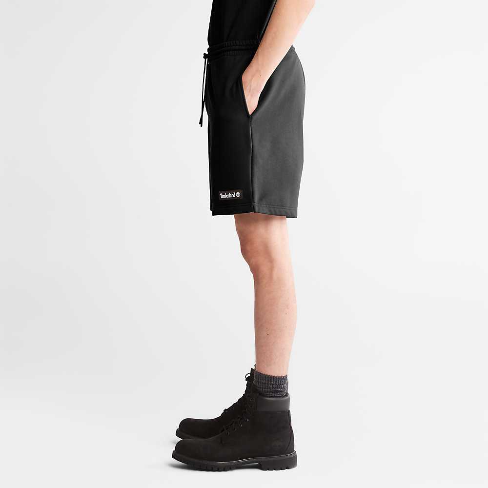 Men's Timberland All Gender Sweat Shorts Black | UAE-1270389