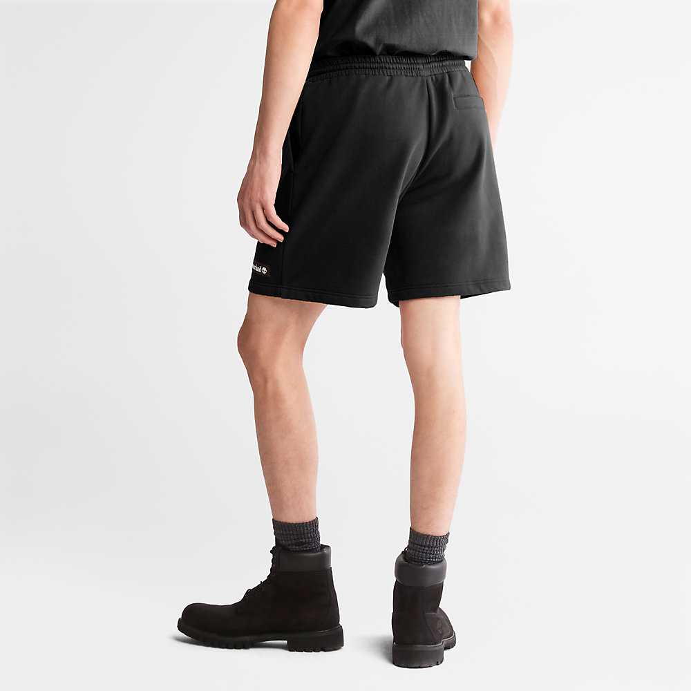 Men's Timberland All Gender Sweat Shorts Black | UAE-1270389