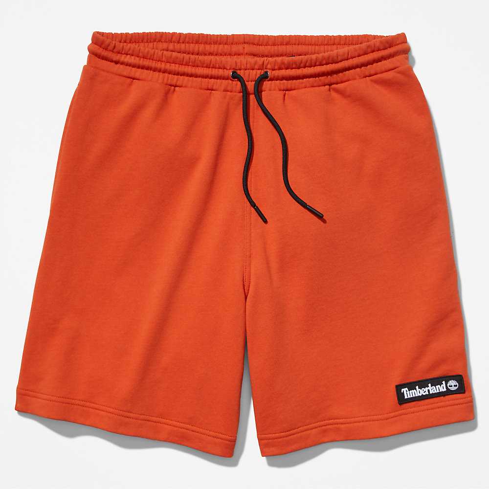 Men's Timberland All Gender Sweat Shorts Orange | UAE-1954820