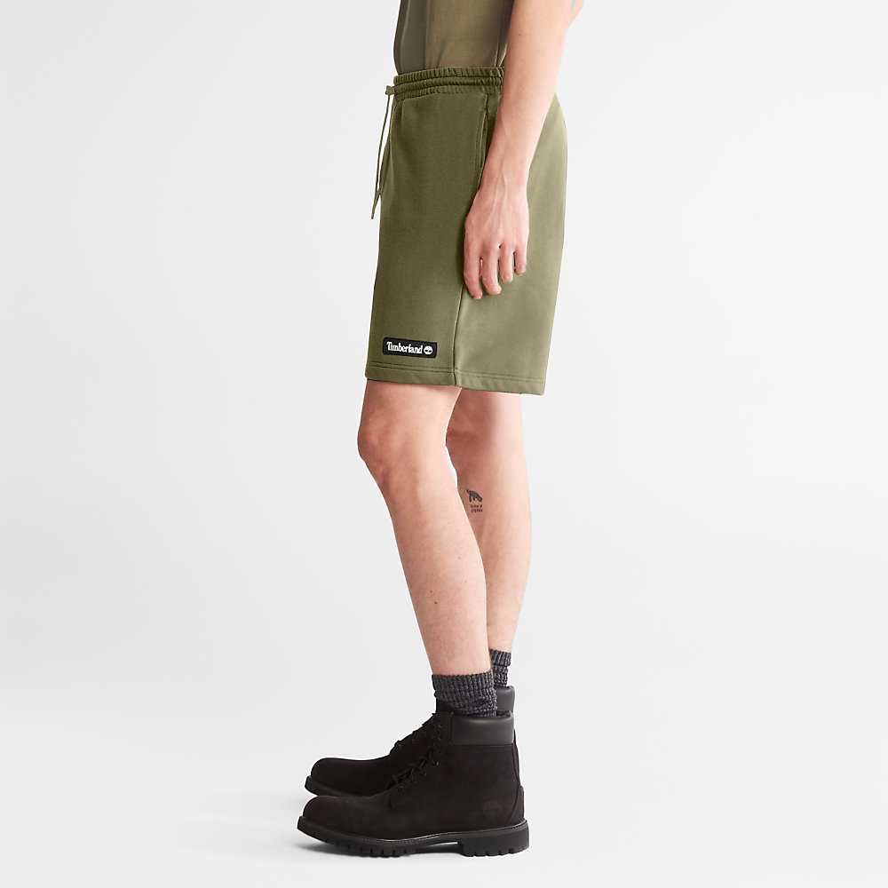 Men's Timberland All Gender Sweat Shorts Green | UAE-2418370