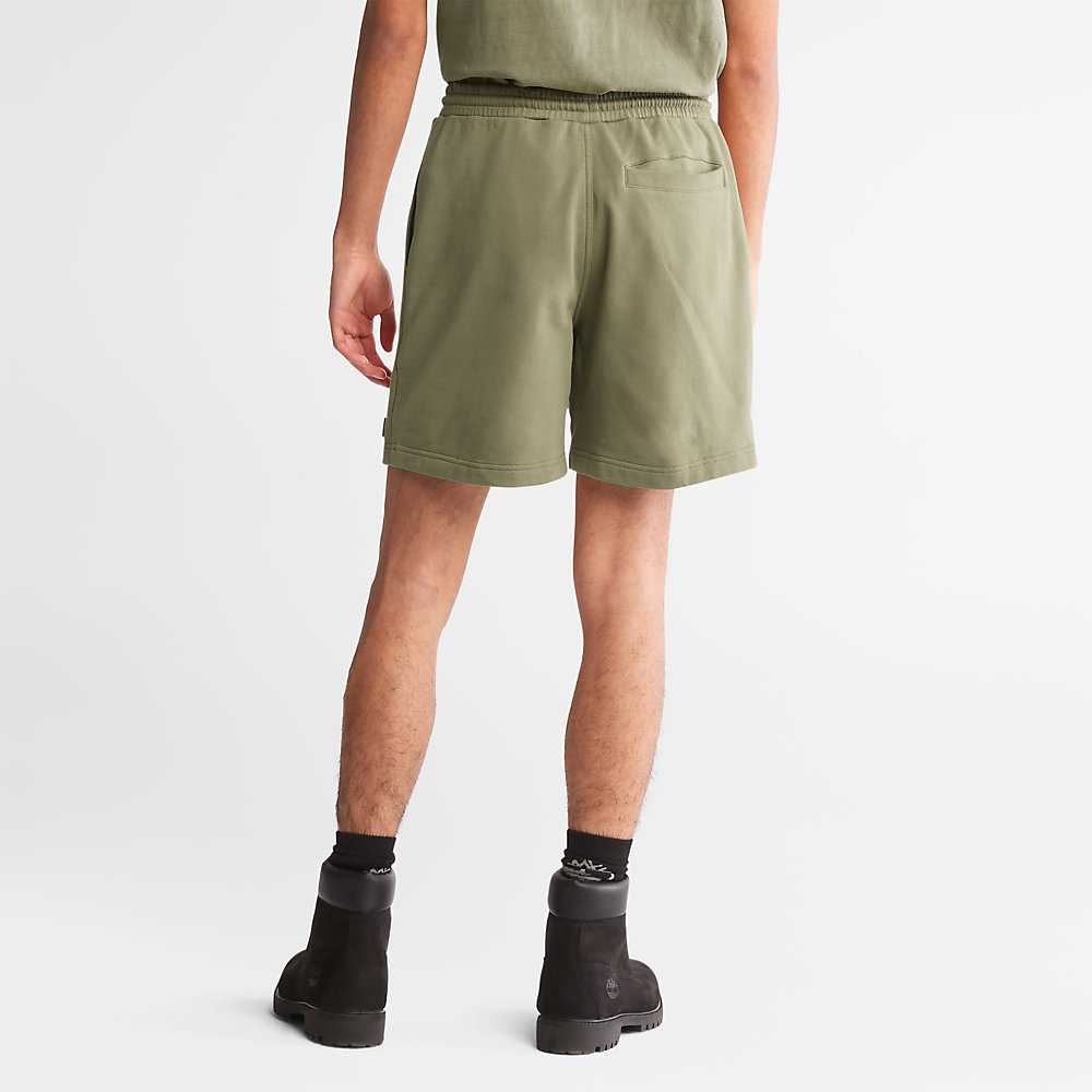 Men's Timberland All Gender Sweat Shorts Green | UAE-2418370