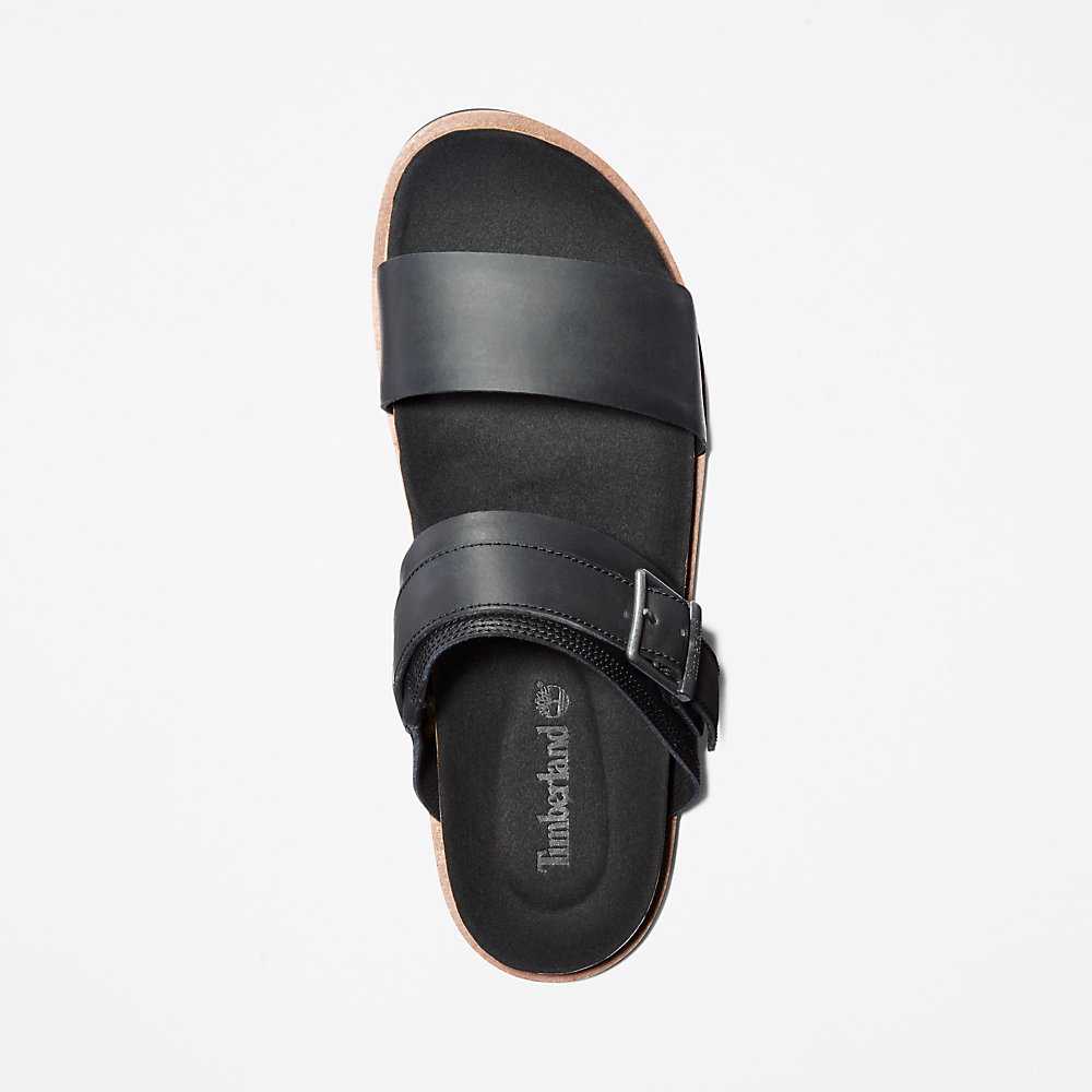 Men's Timberland Amalfi Vibes 2 Sandals Black | UAE-4567920