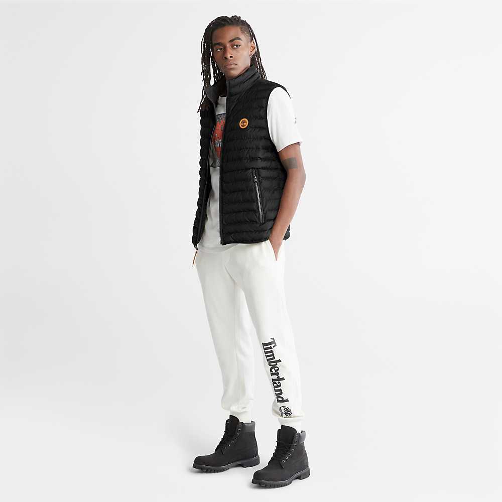 Men's Timberland Axis Peak Vest Black | UAE-9230478