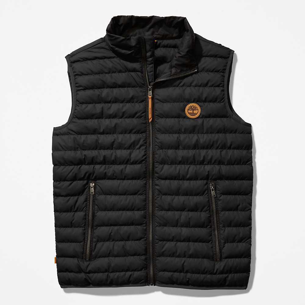 Men's Timberland Axis Peak Vest Black | UAE-9230478