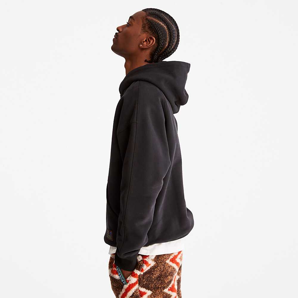 Men's Timberland Bee Line x Timberland® Hoodie Black | UAE-3950417