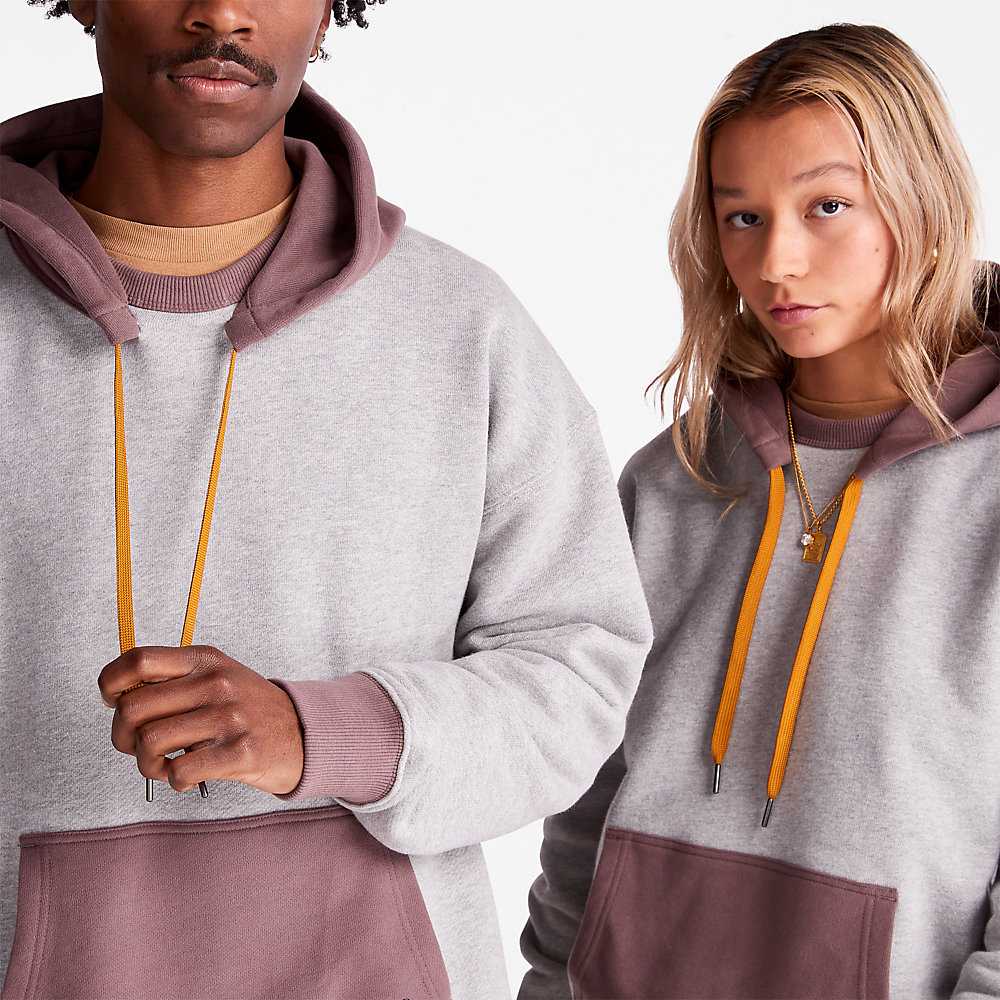 Men's Timberland Bee Line x Timberland® Hoodie Grey | UAE-9120738